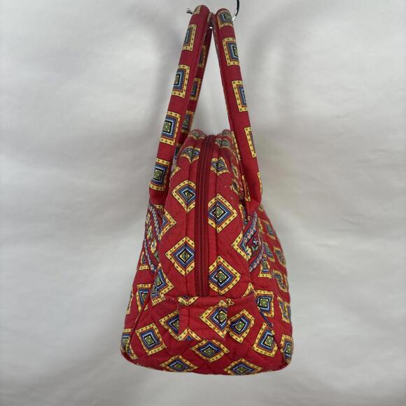 Vera Bradley Villa Red Diamond Baguette Bag (Retired) - Picture 9 of 10